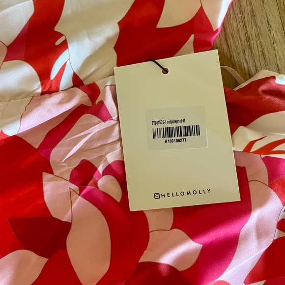 HELLO MOLLY-NEW-WONDER TO ME DRESS RED - Picture 7 of 11